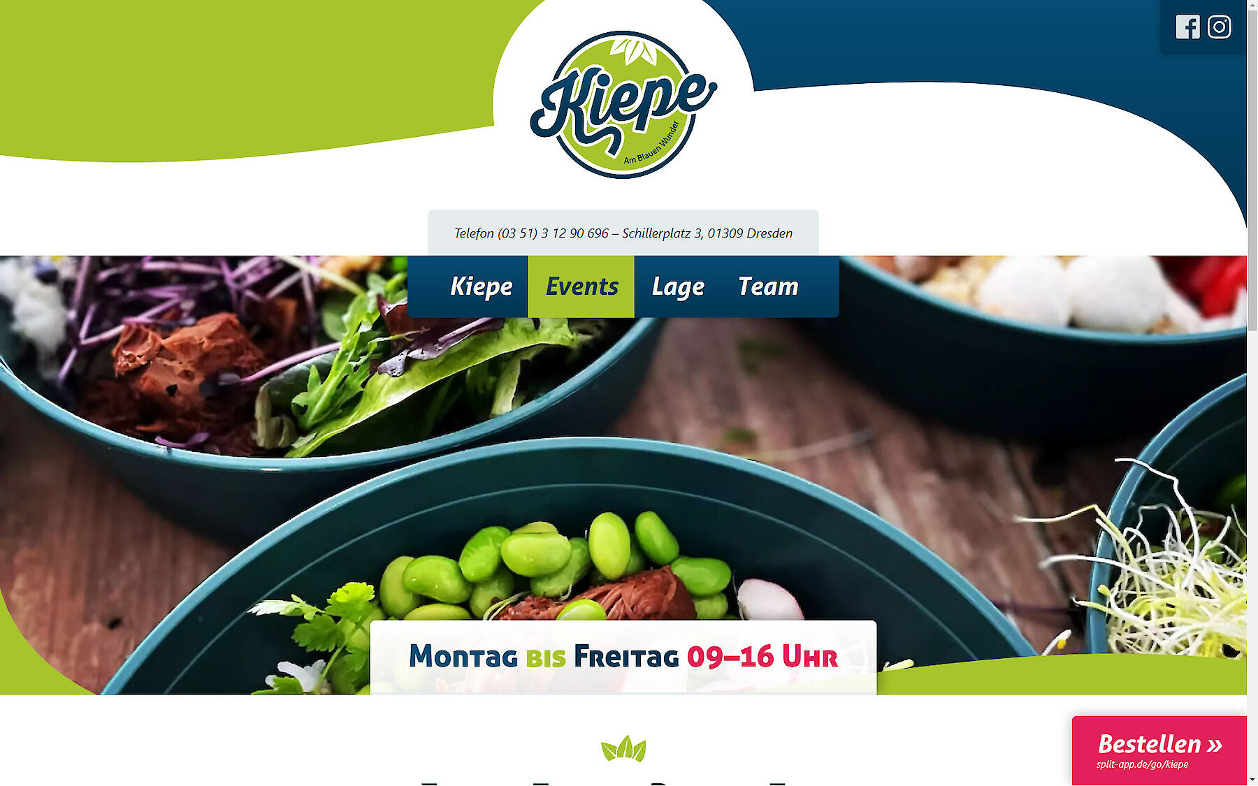 Screenshot Website