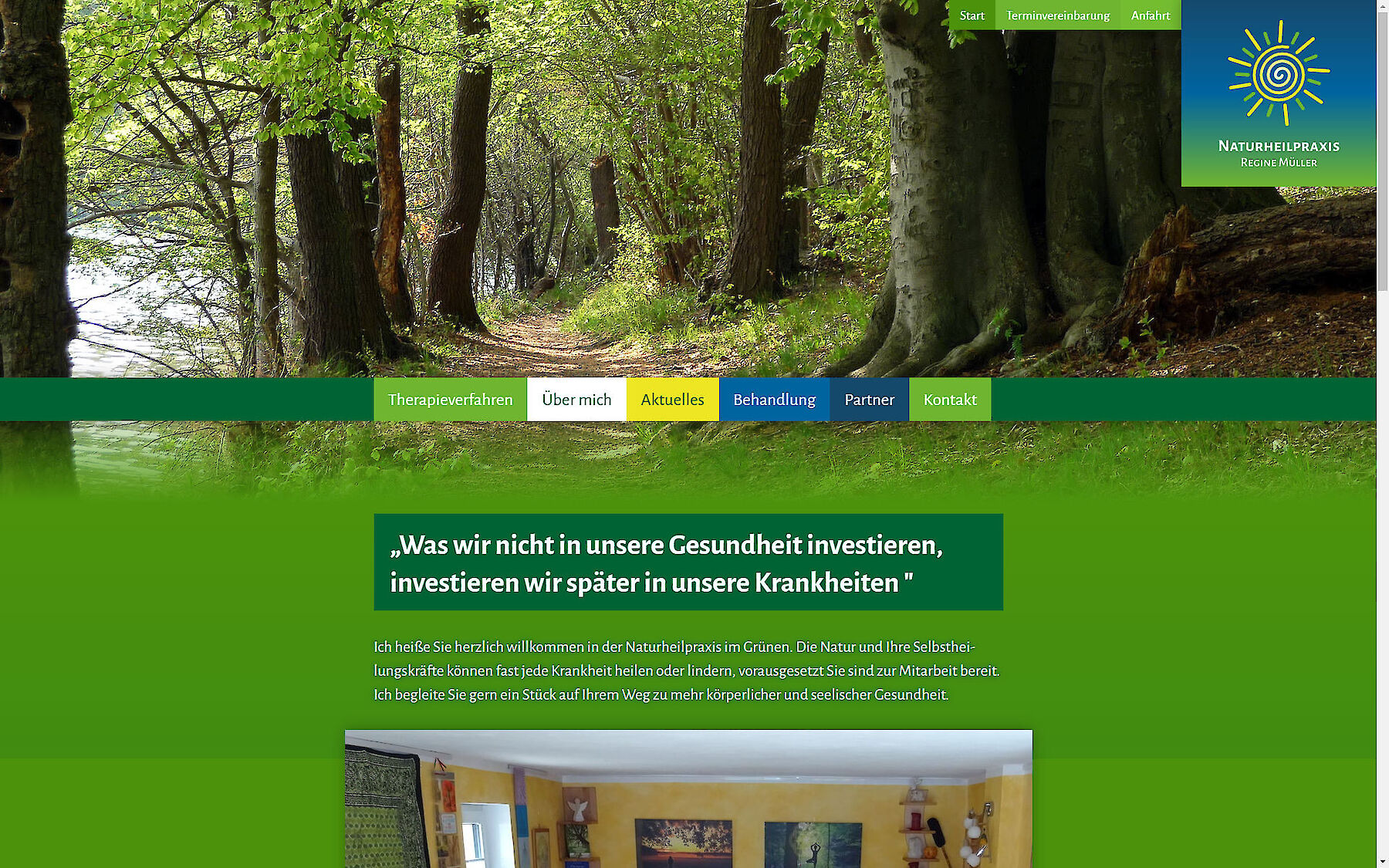 Screenshot Website