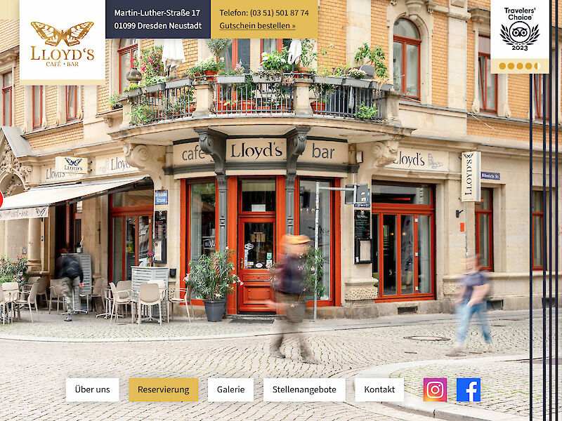 Screenshot Website