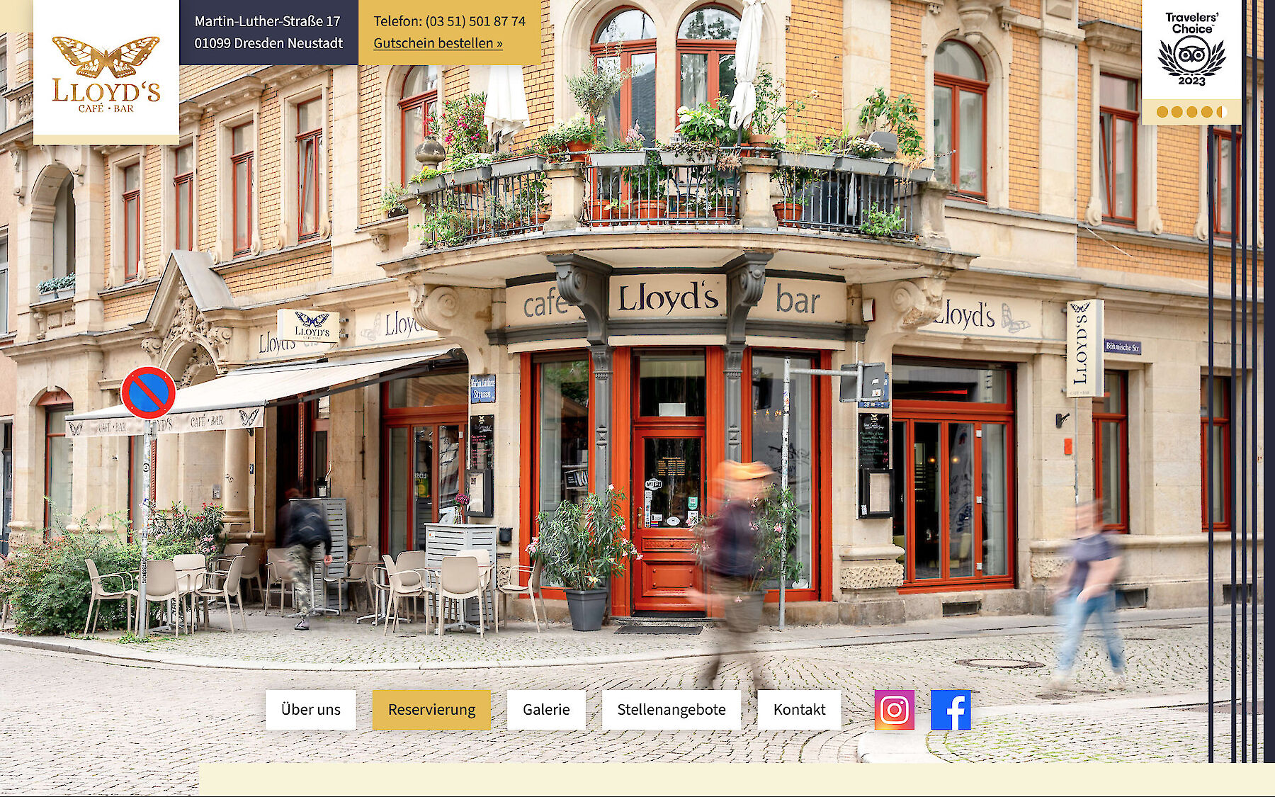 Screenshot Website